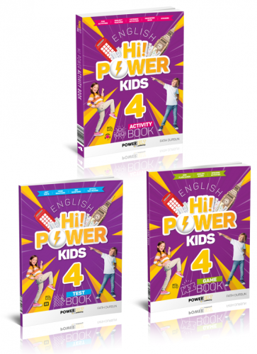 4.SINIF Hi POWER KIDS İNGİLİZCE SET