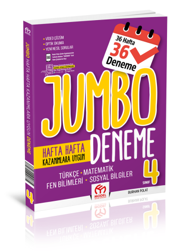 4.Sınıf Jumbo Tüm Dersler Deneme